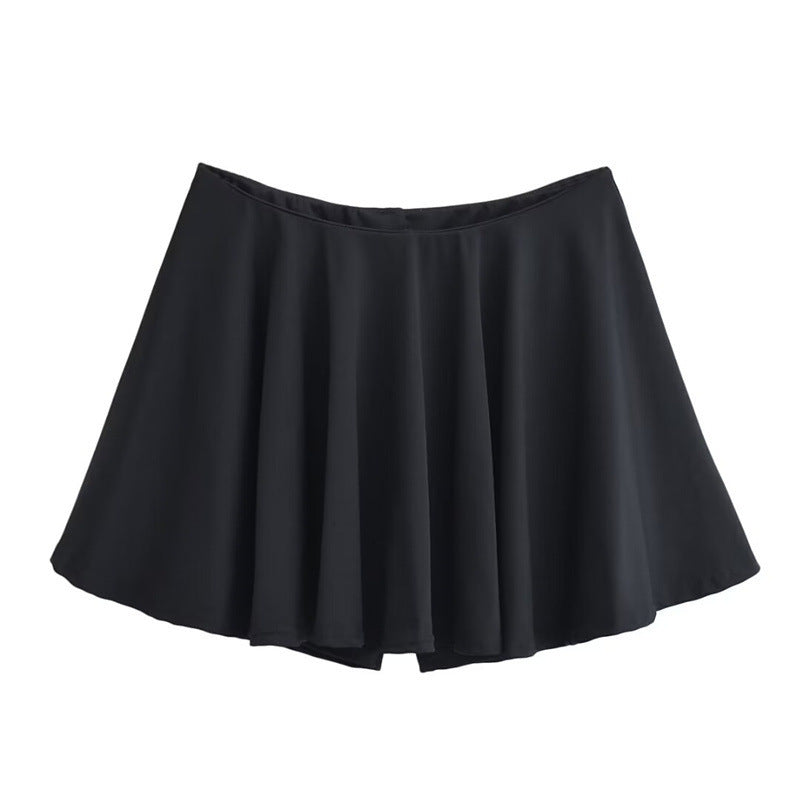 Ballet Girl High Waist Slimming Puff Short Skirt Sweet And Sexy A- Line Dance Short Dress