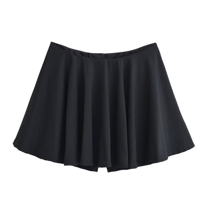 Ballet Girl High Waist Slimming Puff Short Skirt Sweet And Sexy A- Line Dance Short Dress