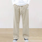 Pure Color Tied Sporty Simplicity Straight Men's Casual Pants