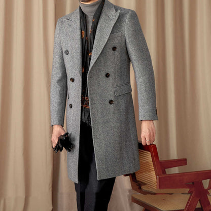 Italian Slim Fit Warm Coat For Men