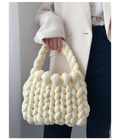 Diy Hand Woven Bag Women