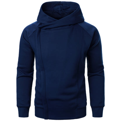 Men's Side Zipper Hooded Sweater