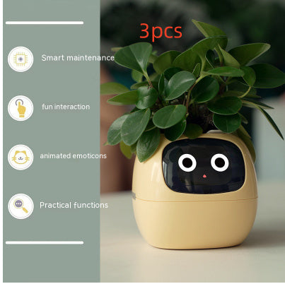 Smart Planter Endless Fun Over 49 Rich Expressions 7 Smart Sensors And AI Chips Make Raising Plants Easy And Fun