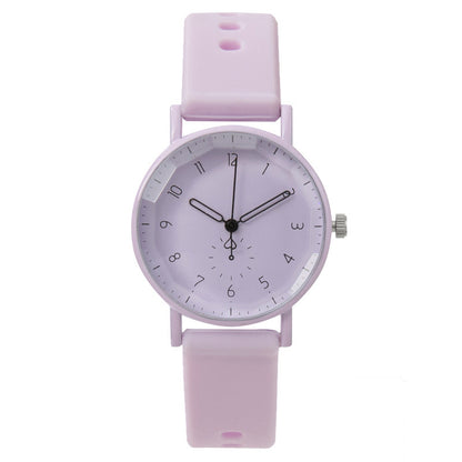 Digital Silicone Women's Quartz Watch