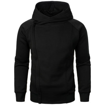 Men's Side Zipper Hooded Sweater