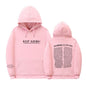 Letter Printing Long-sleeved Drawstring Hooded Sweatshirt With Pockets Fashion Sports Hoodie Womens Clothing