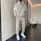 American Sweater Loose Trousers Youth Fashion Casual Two-piece Suit